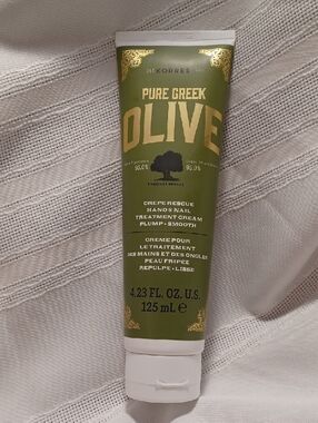 Korres Pure Greek Olive Hand & Nail Treatment Cream - 4.23oz